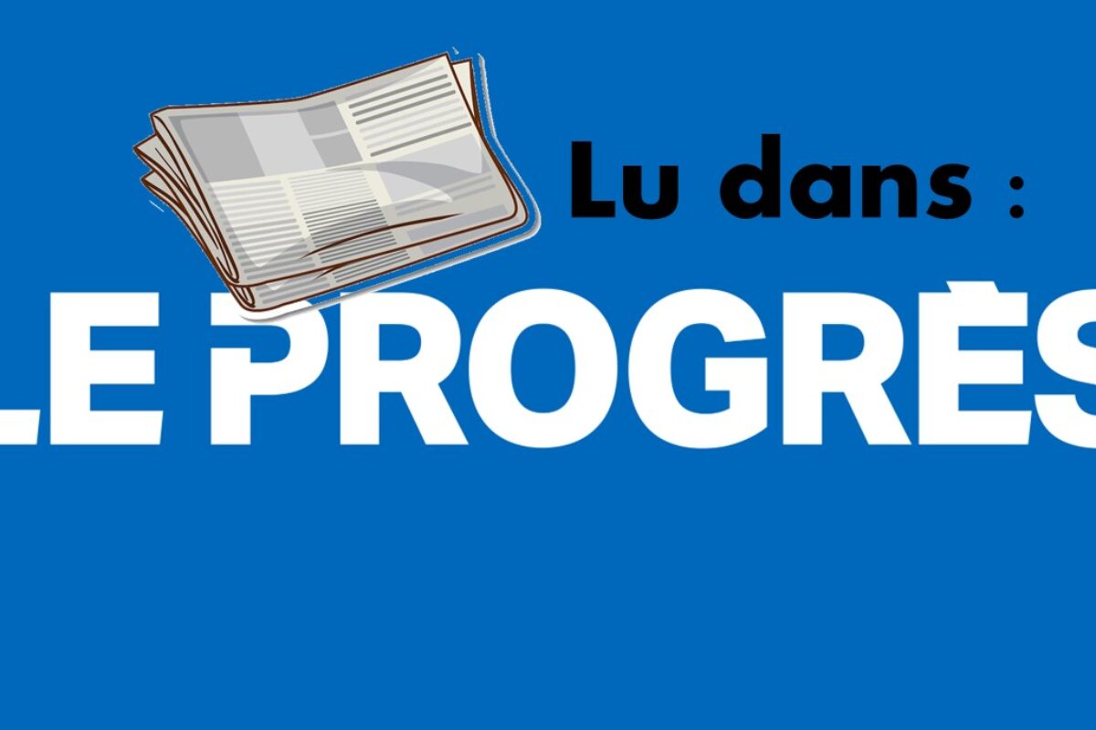 Lu dans Le Progrès