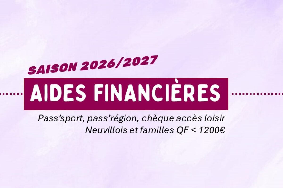Aides financières à l&rsquo;inscription
